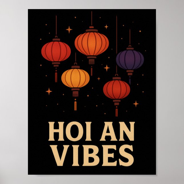 Magic of Hoi An – Lantern Art  Poster (Front)