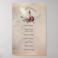 Magic Owl Baby Shower Menu