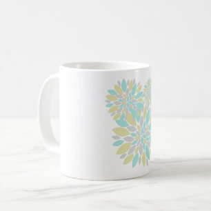 Magic Pastel Colour Flower Petals Coffee Mug