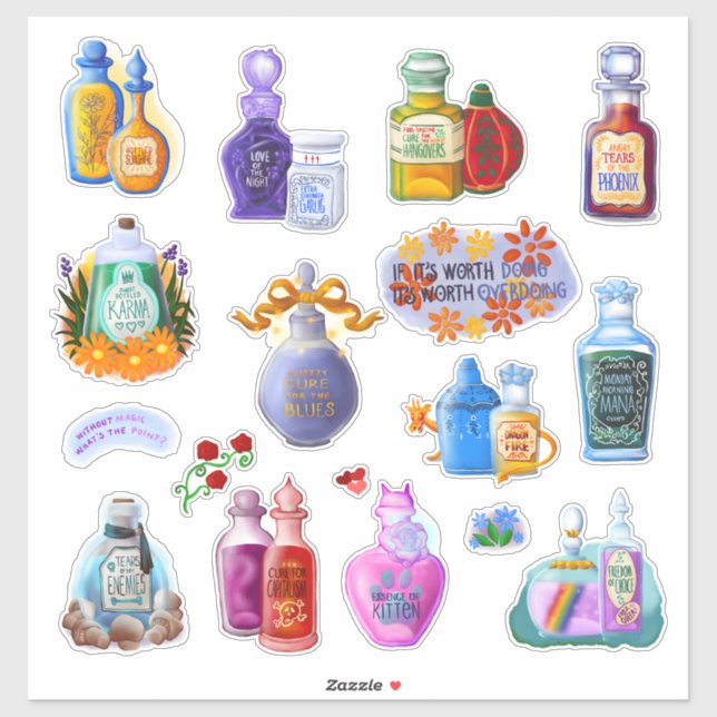 Magic Potions | Sticker Sheet (Sheet)