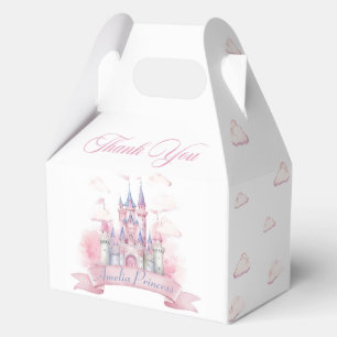 Magic Princess Castle Birthday Favour Boxes