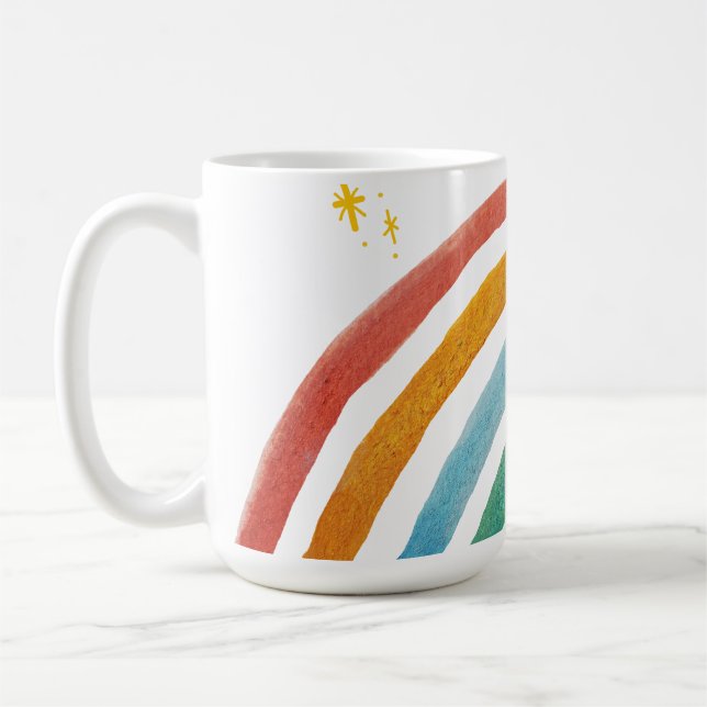 Magic Rainbow Coffee Mug (Left)