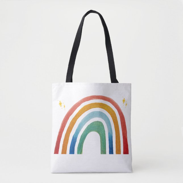 Magic Rainbow Tote Bag (Front)