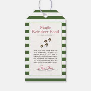 Magic Reindeer Food Gift Tags