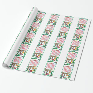 Magic Reindeer Food Wrapping Paper