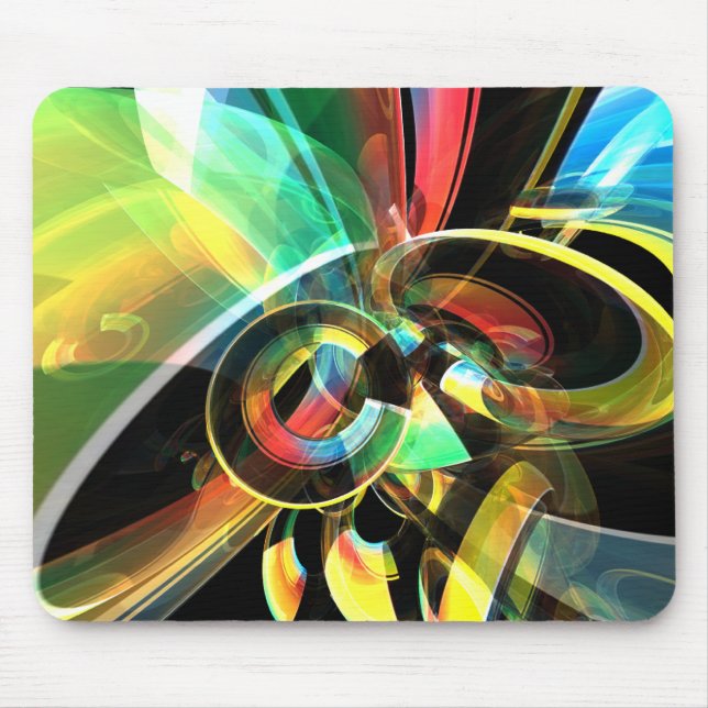 Magic Rings Mouse Pad (Front)