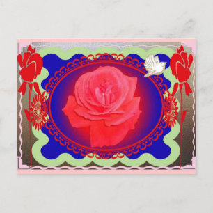 Magic Rose Postcard