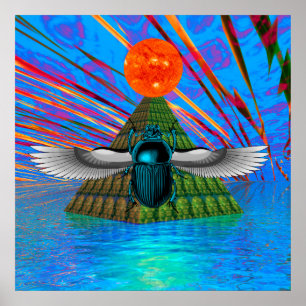 Magic Scarab Poster