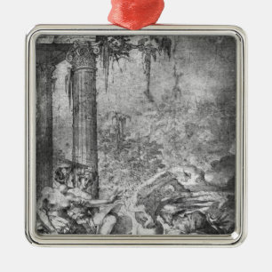 Magic Scene Metal Tree Decoration