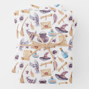 MAGIC SCHOOL DECORATIVE WRAPPING PAPER