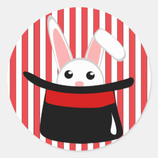 Magic Show Classic Round Sticker