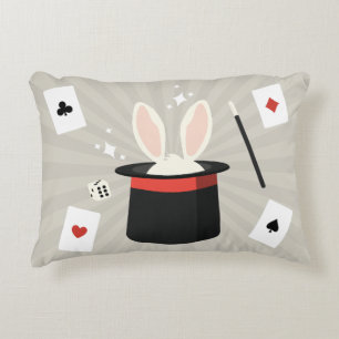 Magic Show Magician Kids Decorative Cushion