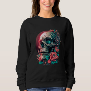 Magic Skull Edgy Aesthetic Streetwear Sweatshirt