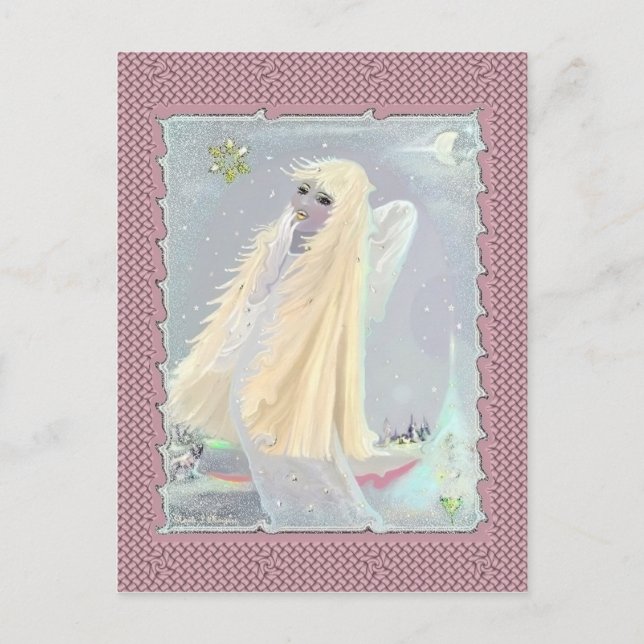 Magic Snow, postcard (Front)