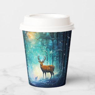 Magic Snowy Forest Art-82109 Paper Cups