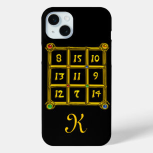 MAGIC SQUARE 33 MONOGRAM Black iPhone 15 Mini Case