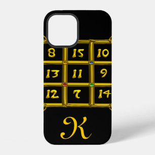 MAGIC SQUARE 33 MONOGRAM Black iPhone 12 Case