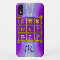 MAGIC SQUARE 33 MONOGRAM Pink Lilac, Purple