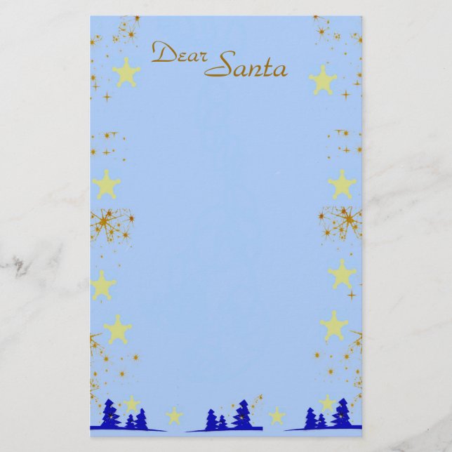 Magic Stars Stationery (Front)