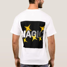 Magic Stars white t-shirt | Z DESIGNS