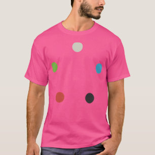 Magic The Gathering Colours (Minimalist) Baseball T-Shirt