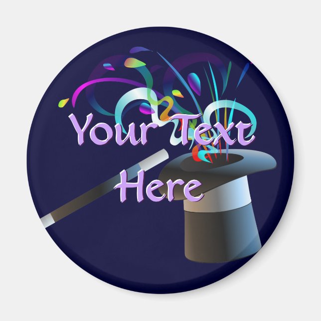 Magic Top Hat Magnet (Front)