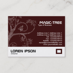 Magic Tree - Dark Brown (330000) Business Card