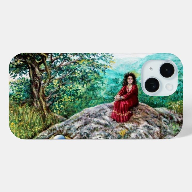 MAGIC TREE / Dawn In the Wood and Lady in Red Case-Mate iPhone Case (Back (Horizontal))