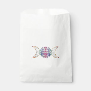 Magic Triple Moon - Spirit Flower Of Life 2 Favour Bags