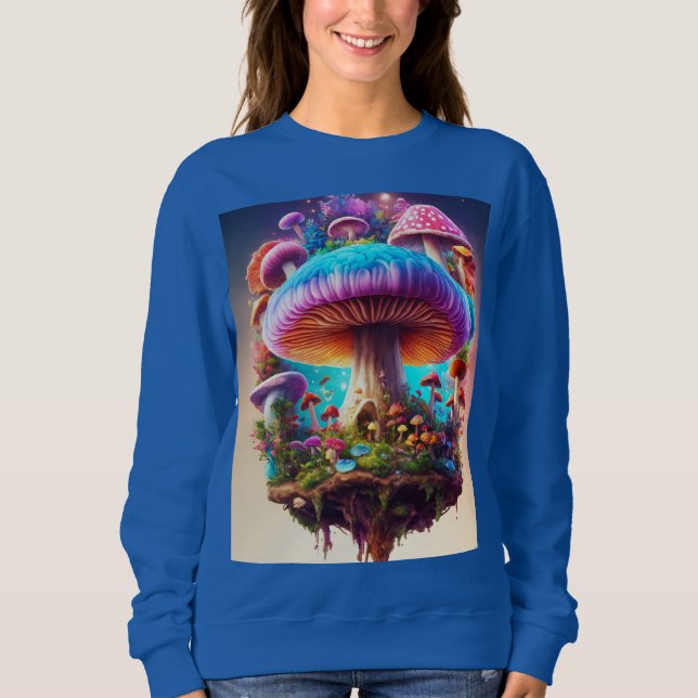 magic trippy mushroom t shirt  (Front)
