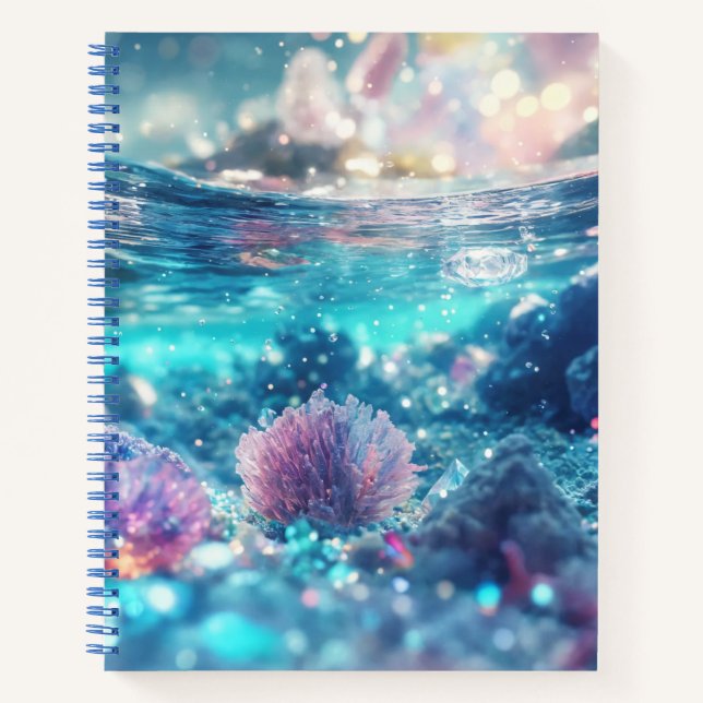 Magic Underwater World  Notebook (Front)