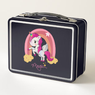 Magic Unicorn Fan Club     Metal Lunch Box