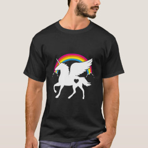 Magic Unicorn Gift Fantasy Rainbow Unicorn Gift Fo T-Shirt