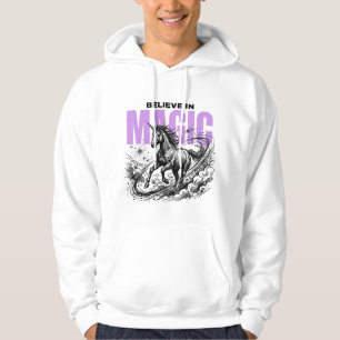 MAGIC Unicorn Graphic T-Shirt Fantasy Streetwear Hoodie