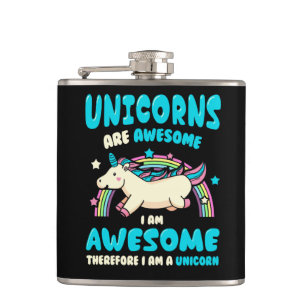 Magic Unicorn Hip Flask