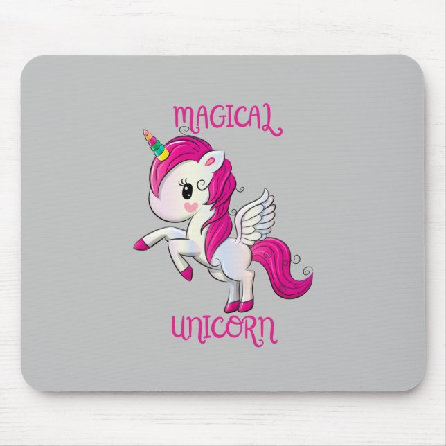  Magic Unicorn Lover Fan Club      Mouse Pad (Front)