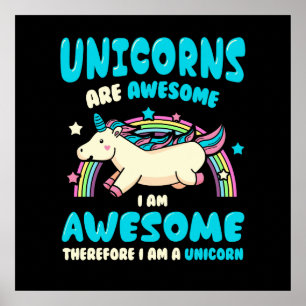 Magic Unicorn Poster