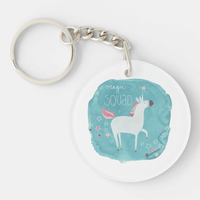 Magic Unicorn Squad Key Ring (Front)