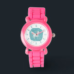 Magic Unicorn Squad Watch<br><div class="desc">Magic Unicorn Squad III by June Erica Vess. Features a unicorn with a watercolor pastel background.</div>