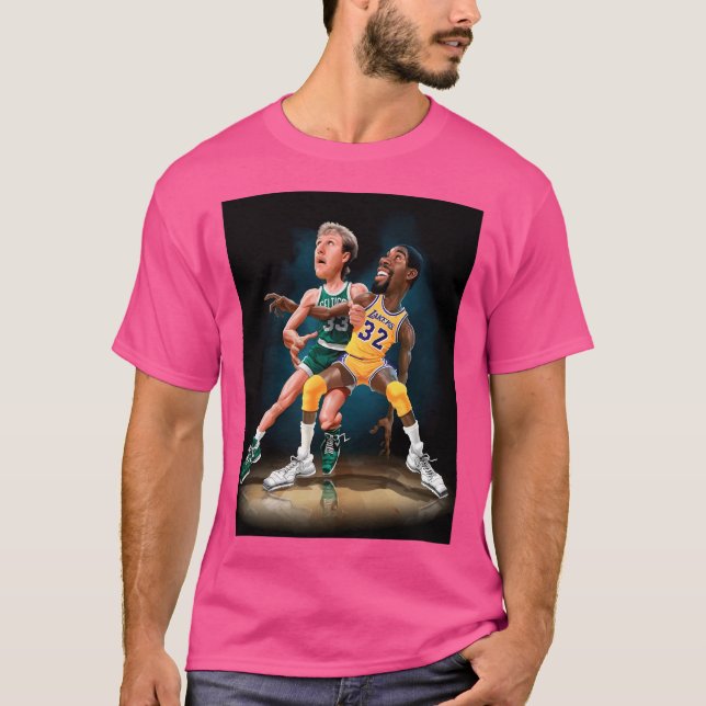 Magic Vs Bird T-Shirt (Front)