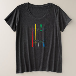 Magic Wands Plus Size Women's T-Shirt