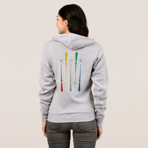 Magic Wands Women's Zip Hoodie