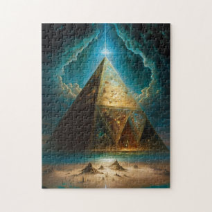 Magic Waterfall Surreal Fantasy Art Jigsaw Puzzle
