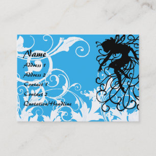 Magic White Garden -  Customised Business Card