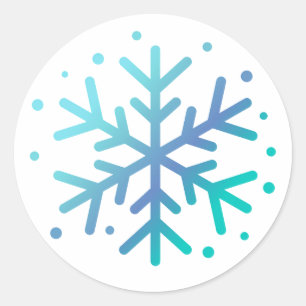 Magic winter snowflake Sticker