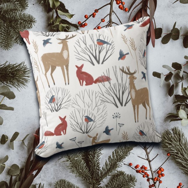 Magic Winter Wonderland Cushion (Creator Uploaded)