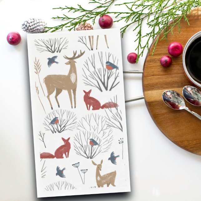 Magic Winter Wonderland Napkin (Creator Uploaded)