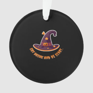 Magic Witch Hat For The Boos Party Essential Ornament
