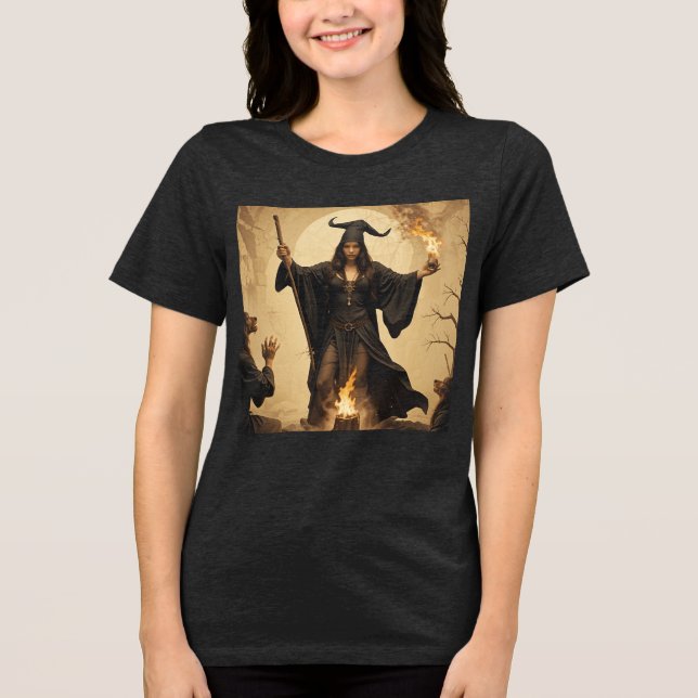 Magic Witch Tri-Blend Shirt (Front)