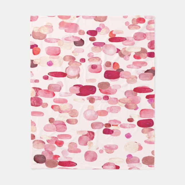 Magic witch, vintage seamless pattern. fleece blanket (Front)